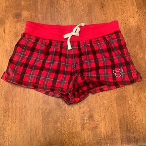 Womens Disney pajama shorts